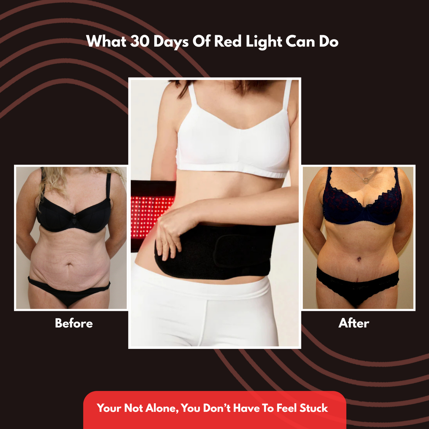 Heated Red Light Therapy Belt