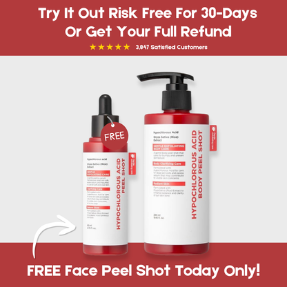 Hypochlorous Rice Body Peel Shot Duo