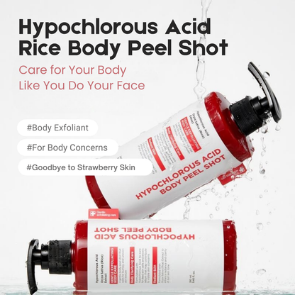 Hypochlorous Rice Body Peel Shot Duo