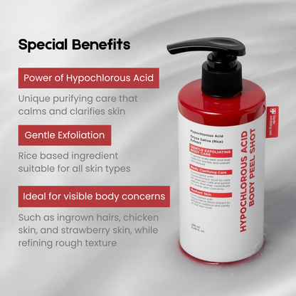 Hypochlorous Rice Body Peel Shot Duo