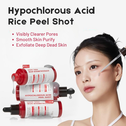 Hypochlorous Rice Body Peel Shot Duo