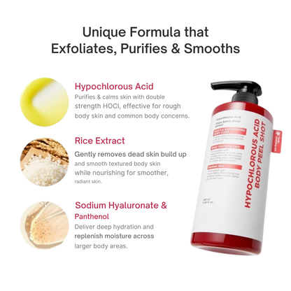 Hypochlorous Rice Body Peel Shot Duo