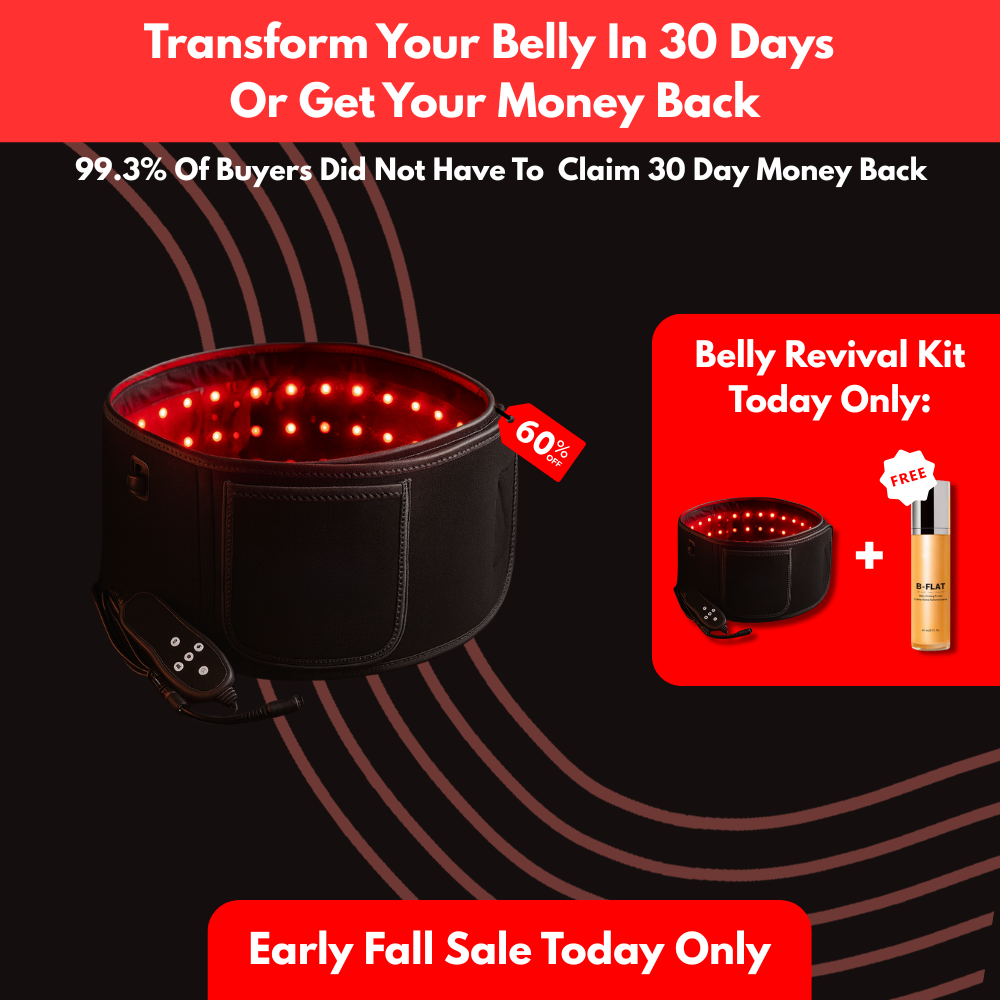 Heated Red Light Therapy Belt